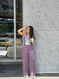 mauve vest set ✨