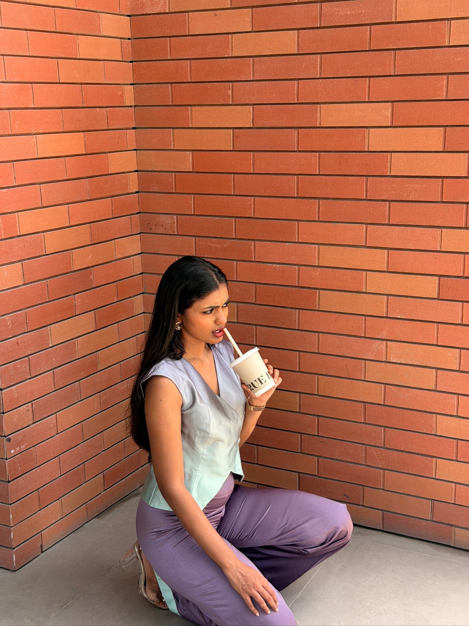 Lavender Luxe Vest Set ✨